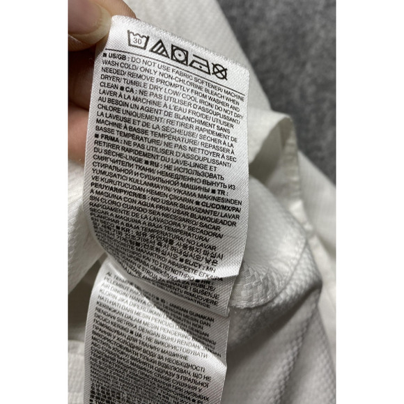 Banana Republic Shirt Womens 6 White Non-Iron Fitted Button Down Texture - Picture 12 of 14